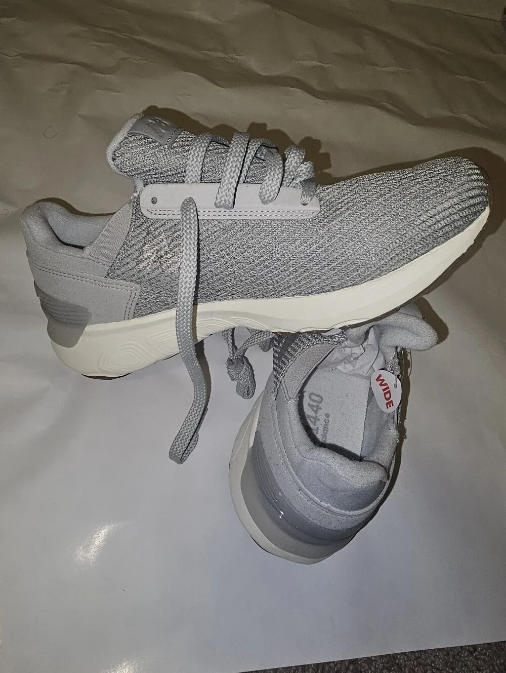 New Balance Fresh Foam X 1440 Men's Low Top Lace Up Wide Mesh Sneakers Gray